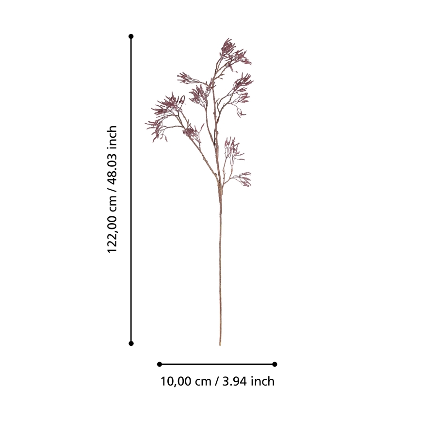 Eglo - Veštački cvet 122 cm ljubičasta