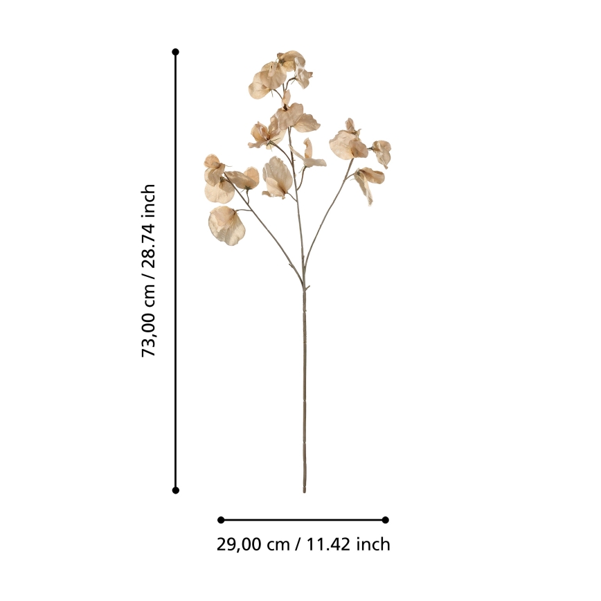 Eglo - Veštački cvet 73 cm bež