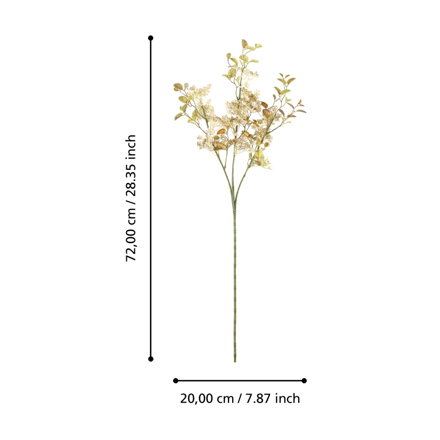 Eglo - Veštački cvet 72 cm zlatna