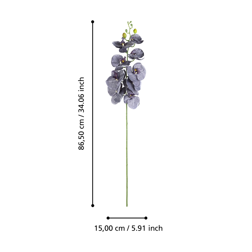 Eglo - Veštački cvet 86,5 cm ljubičasta