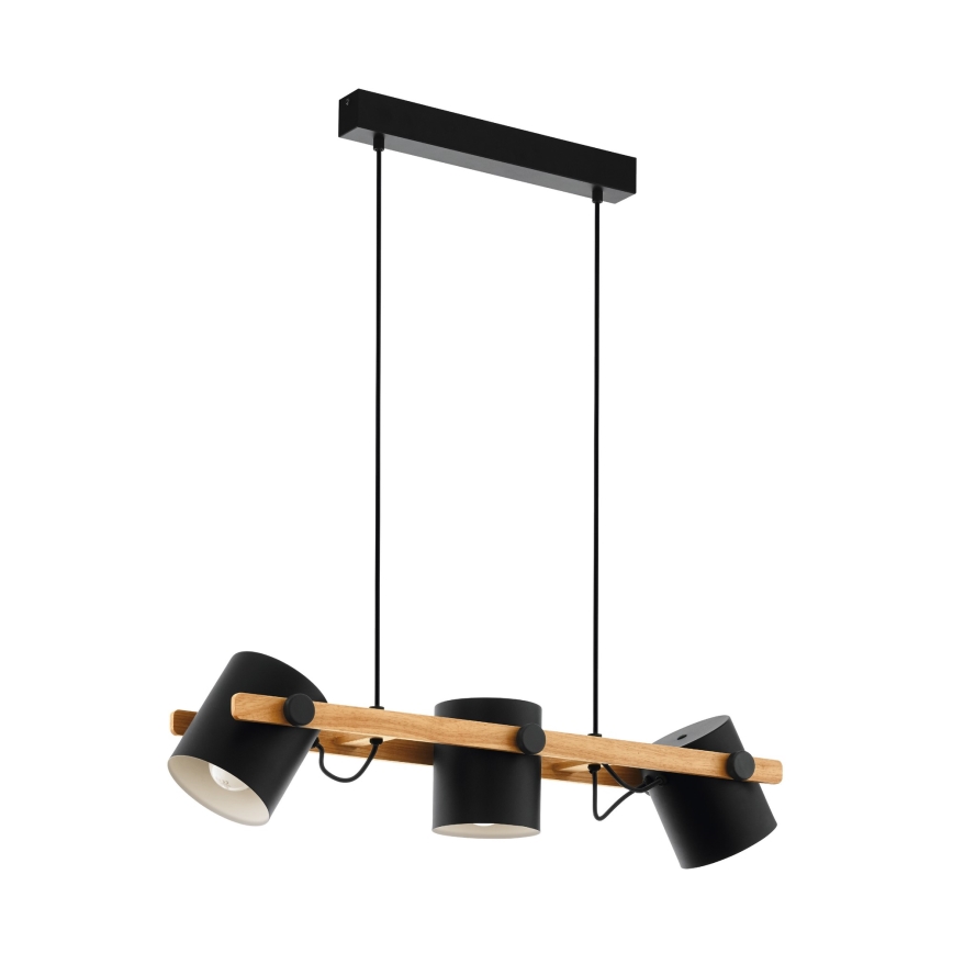 Eglo - Luster na lancu 3xE27/60W/230V