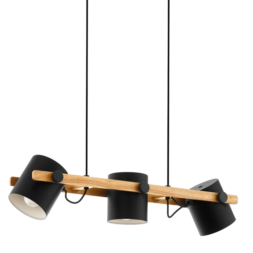 Eglo - Luster na lancu 3xE27/60W/230V