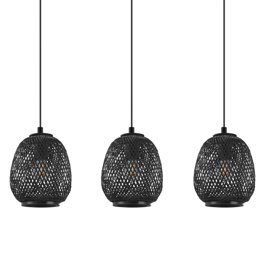 Eglo - Luster na sajli 3xE27/40W/230V
