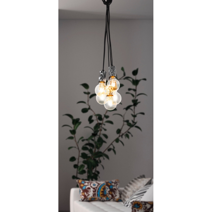 Eglo - Luster na sajli 5xE27/10W/230V