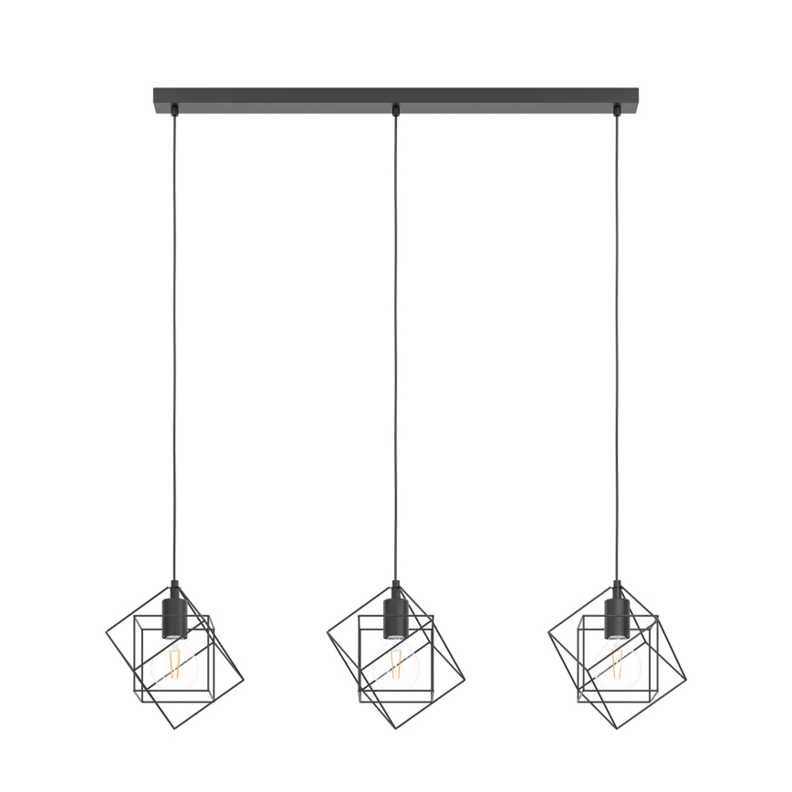 Eglo - Luster na sajli 3xE27/60W/230V