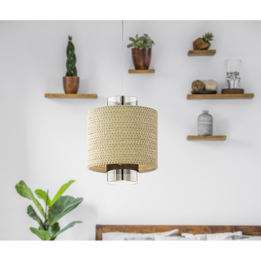 Eglo - Luster na sajli 1xE27/40W/230V