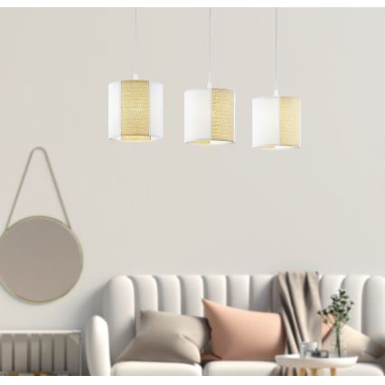 Eglo - Luster na sajli 3xE27/40W/230V