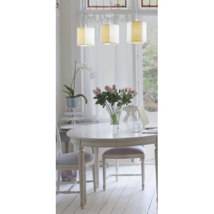 Eglo - Luster na sajli 3xE27/40W/230V