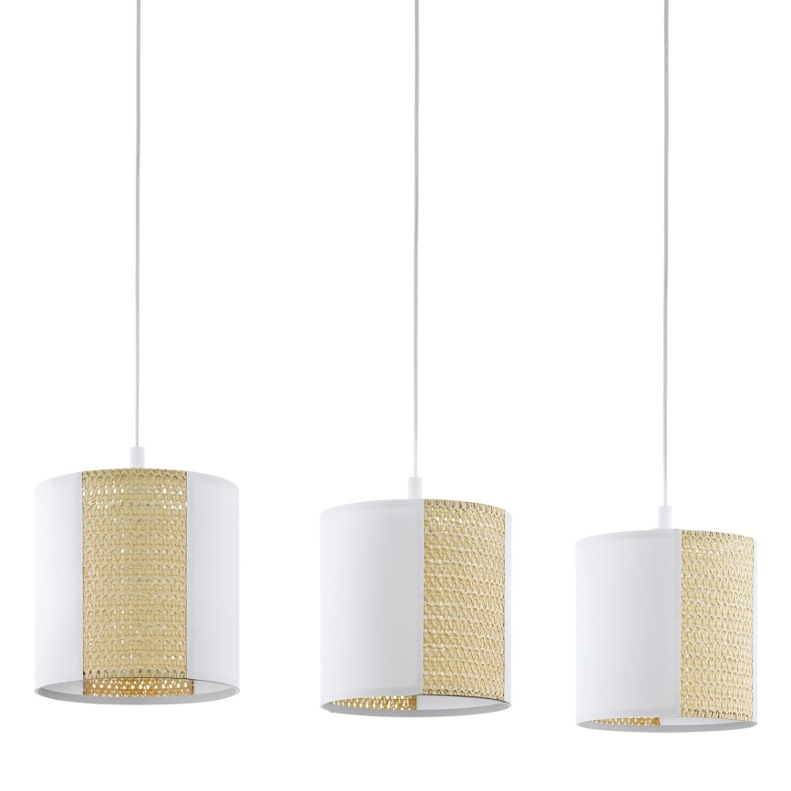 Eglo - Luster na sajli 3xE27/40W/230V