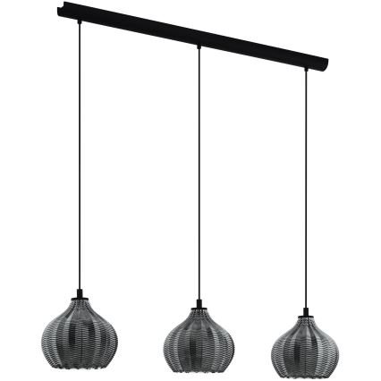 Eglo - Luster na sajli 3xE27/40W/230V