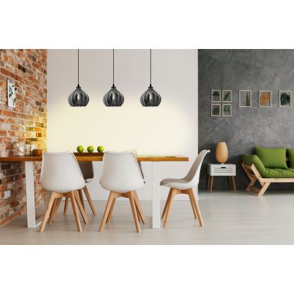 Eglo - Luster na sajli 3xE27/40W/230V