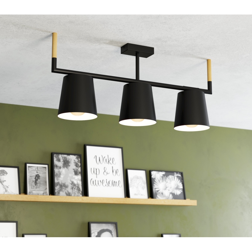 Eglo - Luster na štangu 3xE27/40W/230V