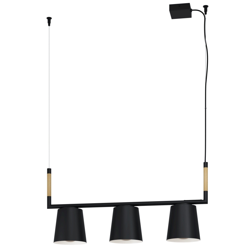 Eglo - Luster na sajli 3xE27/40W/230V