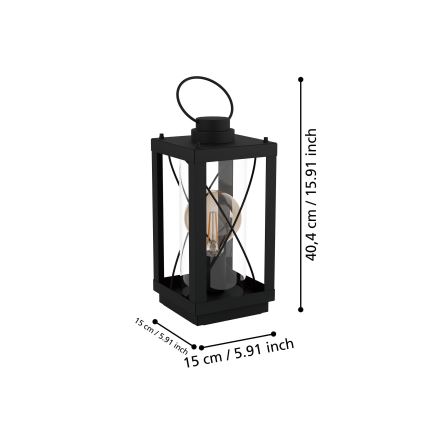 Eglo - Stona lampa 1xE27/60W/230V