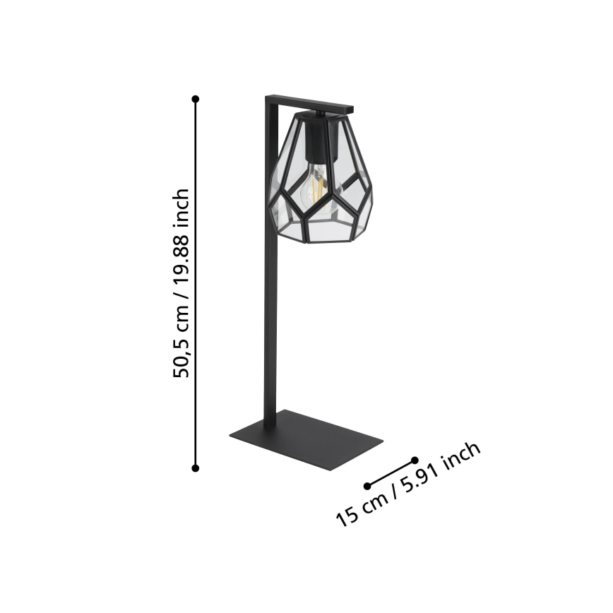 Eglo - Stona lampa 1xE27/40W/230V