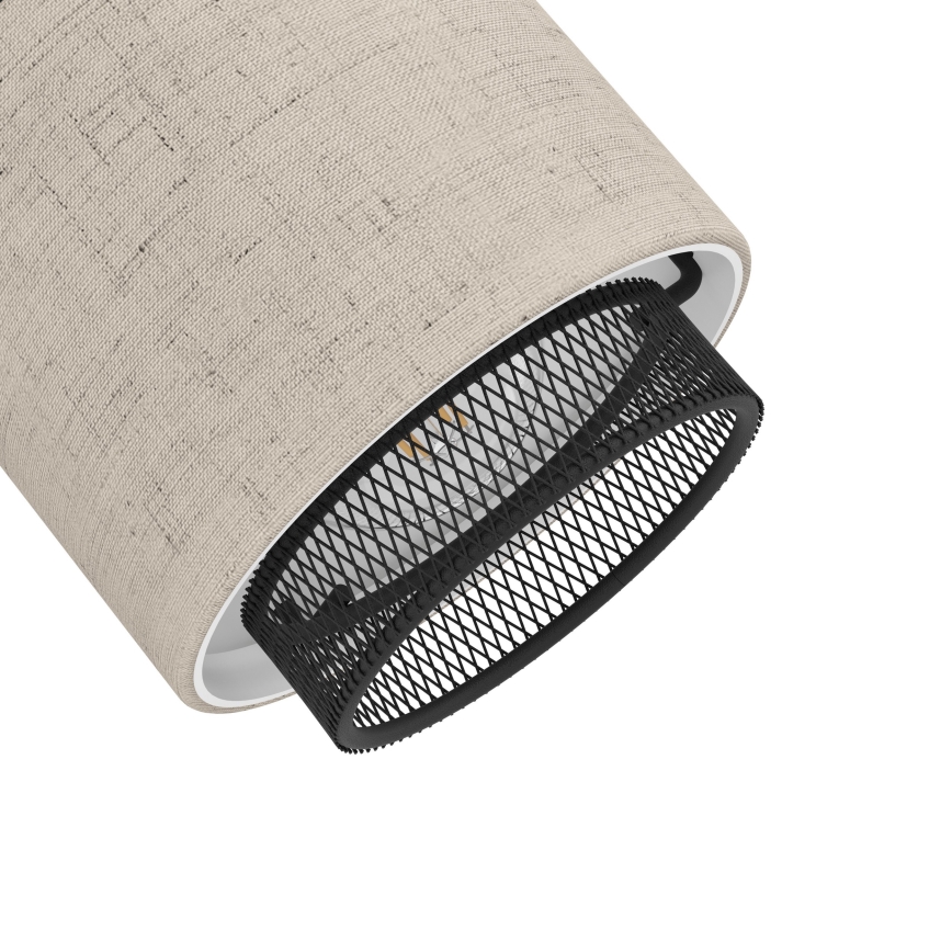 Eglo - Zidna lampa 3xE14/40W/230V crno/bež