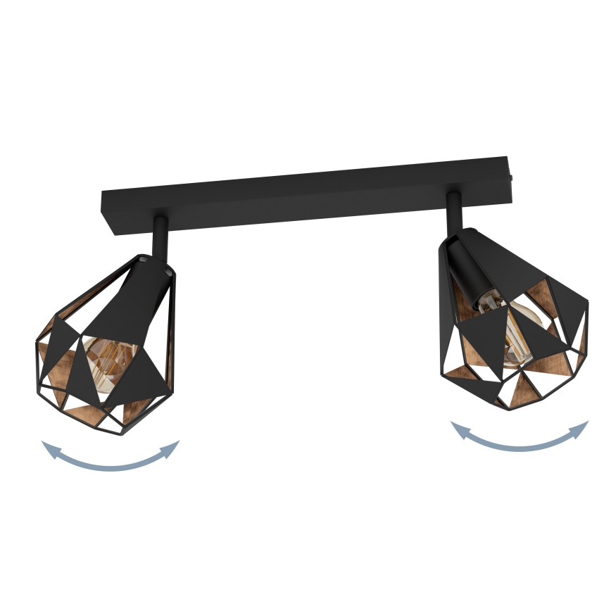 Eglo - Reflektorska lampa 2xE27/40W/230V