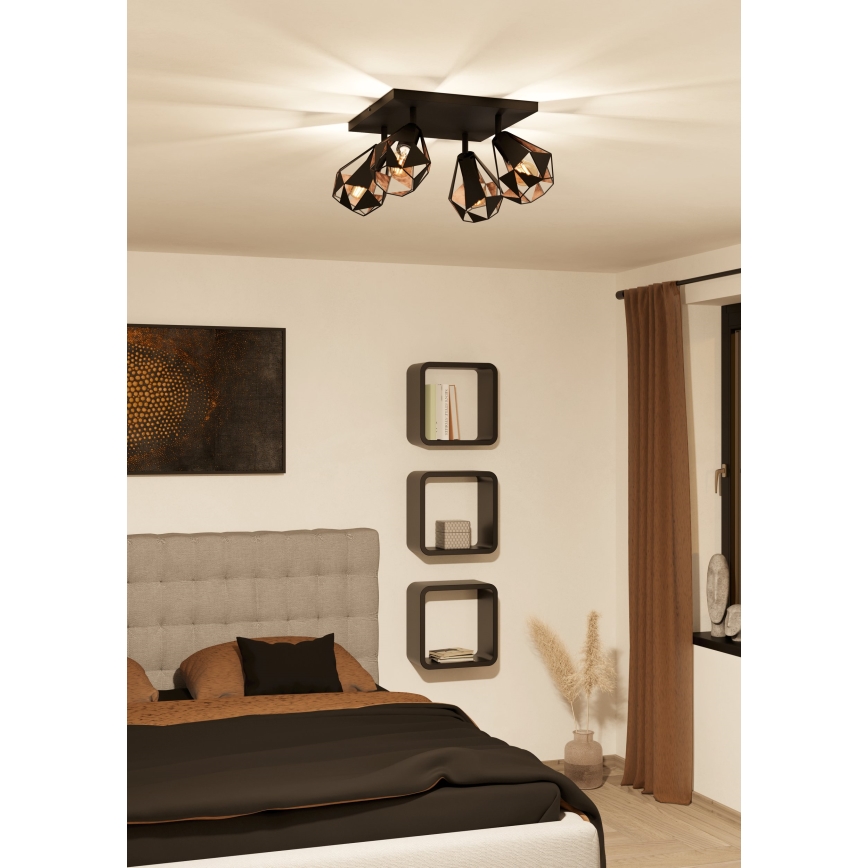 Eglo - Spot svetiljka 4xE27/40W/230V