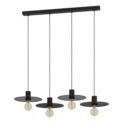 Eglo - Luster na sajli 4xE27/40W/230V