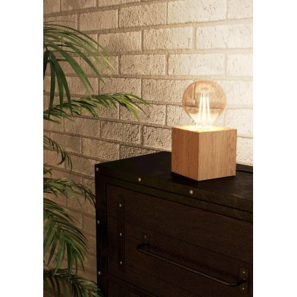 Eglo - Stona lampa 1xE27/40W/230V bež