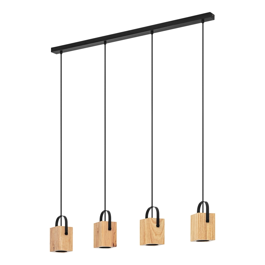 Eglo - LED luster na sajli 4xGU10/3W/230V