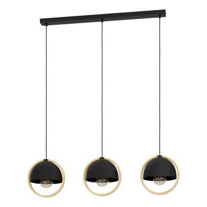 Eglo - Luster na sajli 3xE27/40W/230V