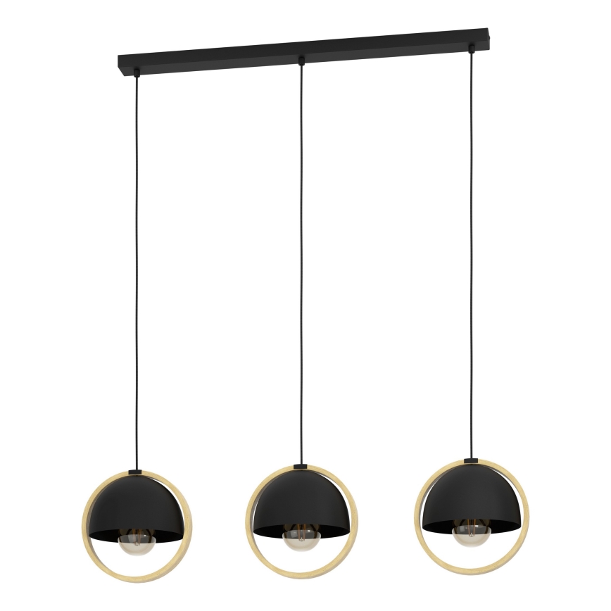 Eglo - Luster na sajli 3xE27/40W/230V