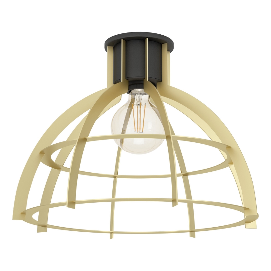 Eglo - Plafonska svetiljka 1xE27/40W/230V zlatna