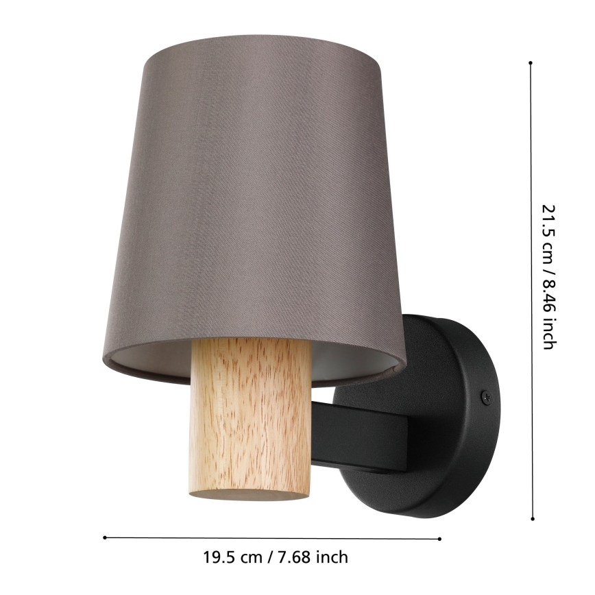 Eglo - Zidna lampa 1xE27/40W/230V