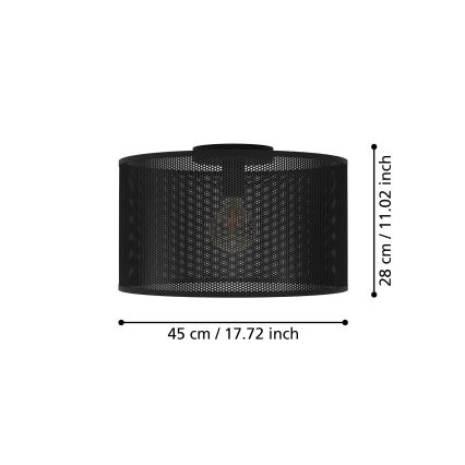 Eglo - Plafonjera 1xE27/40W/230V