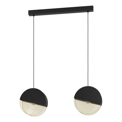 Eglo - Luster na sajli 2xE27/40W/230V