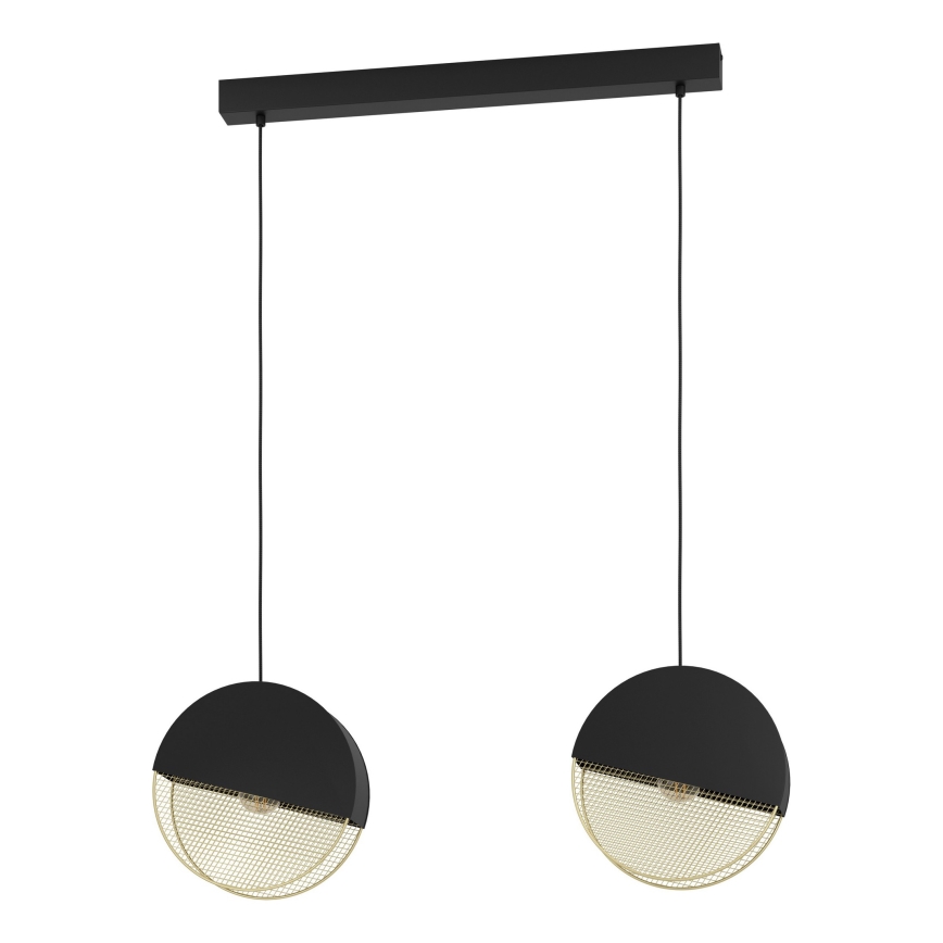 Eglo - Luster na sajli 2xE27/40W/230V