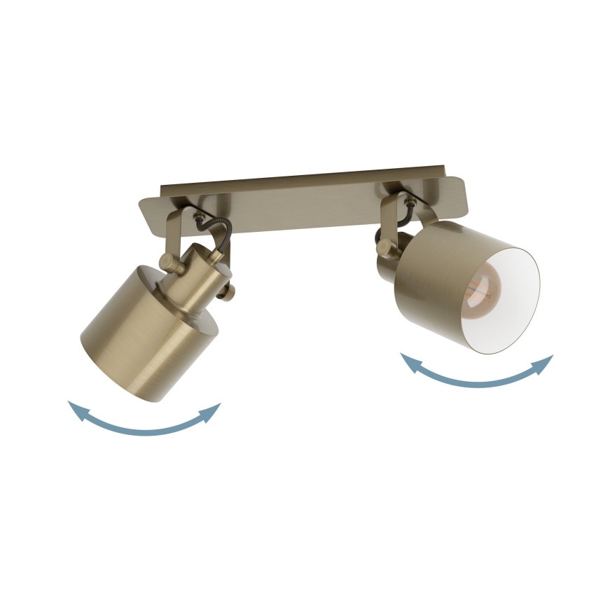 Eglo - Reflektorska lampa 2xE27/40W/230V