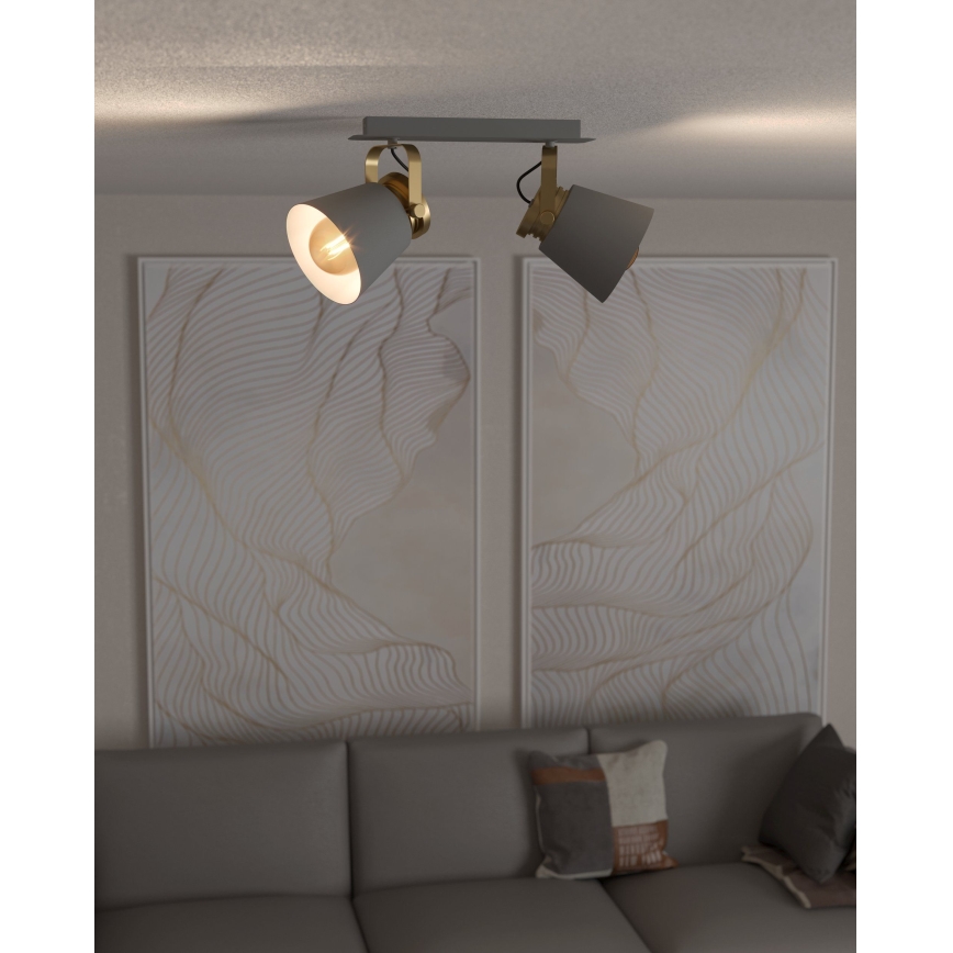 Eglo - Reflektorska lampa 2xE27/40W/230V