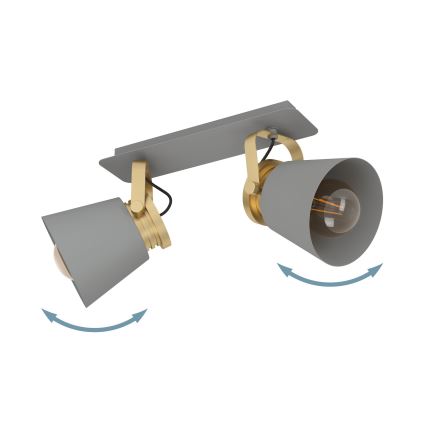 Eglo - Reflektorska lampa 2xE27/40W/230V