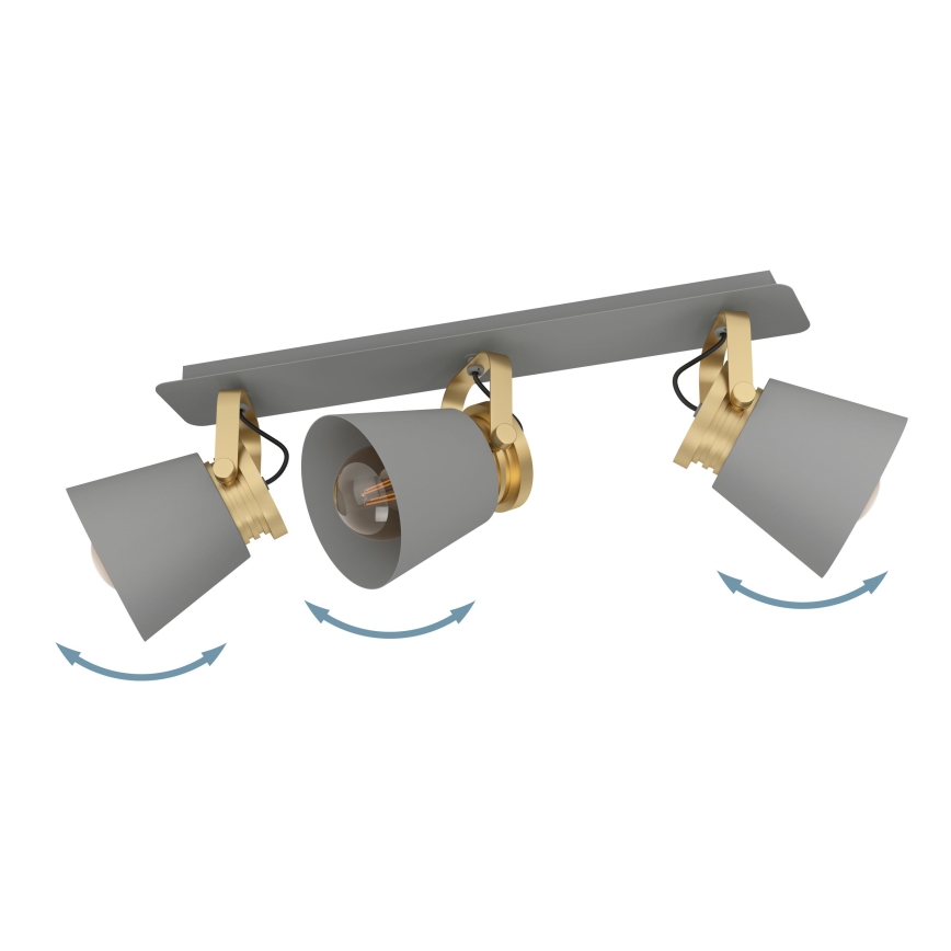 Eglo - Reflektorska lampa 3xE27/40W/230V