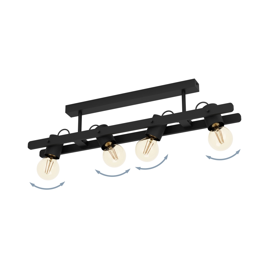 Eglo - Reflektorska lampa 4xE27/15W/230V