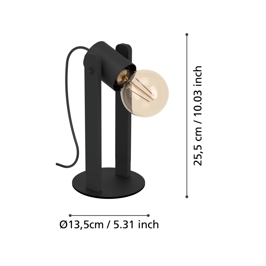 Eglo - Stona lampa 1xE27/15W/230V