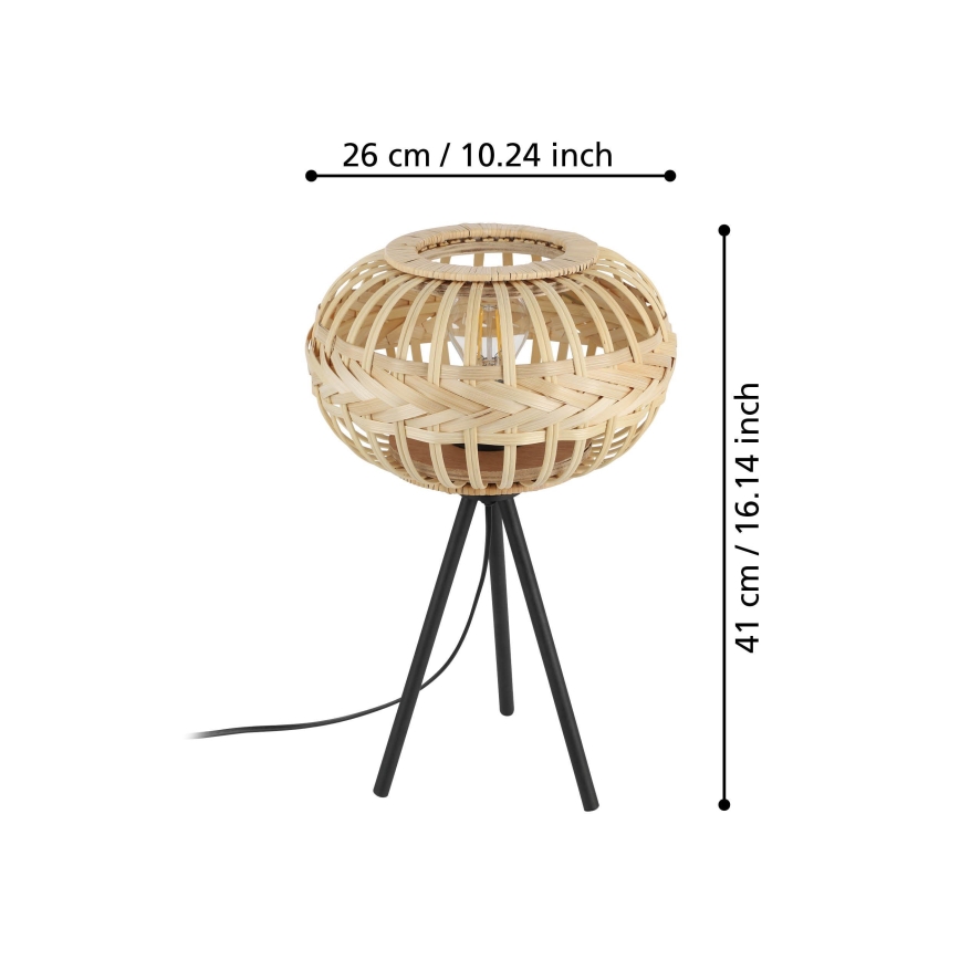 Eglo - Stona lampa 1xE27/40W/230V