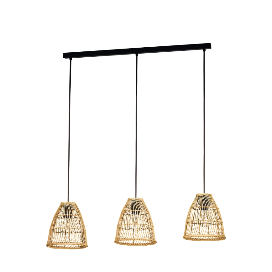 Eglo - Luster na sajli 3xE27/40W/230V