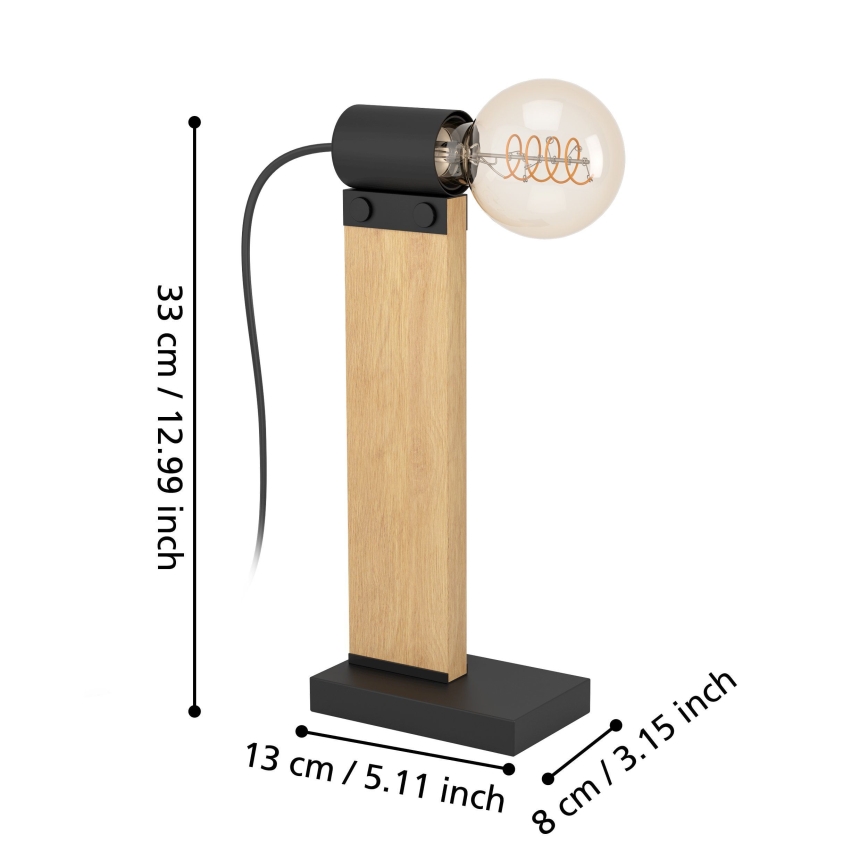 Eglo - Stona lampa 1xE27/40W/230V