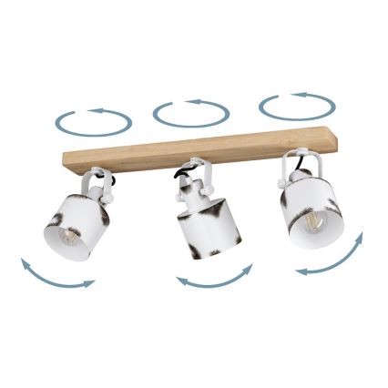 Eglo - Reflektorska lampa 3xE27/40W/230V