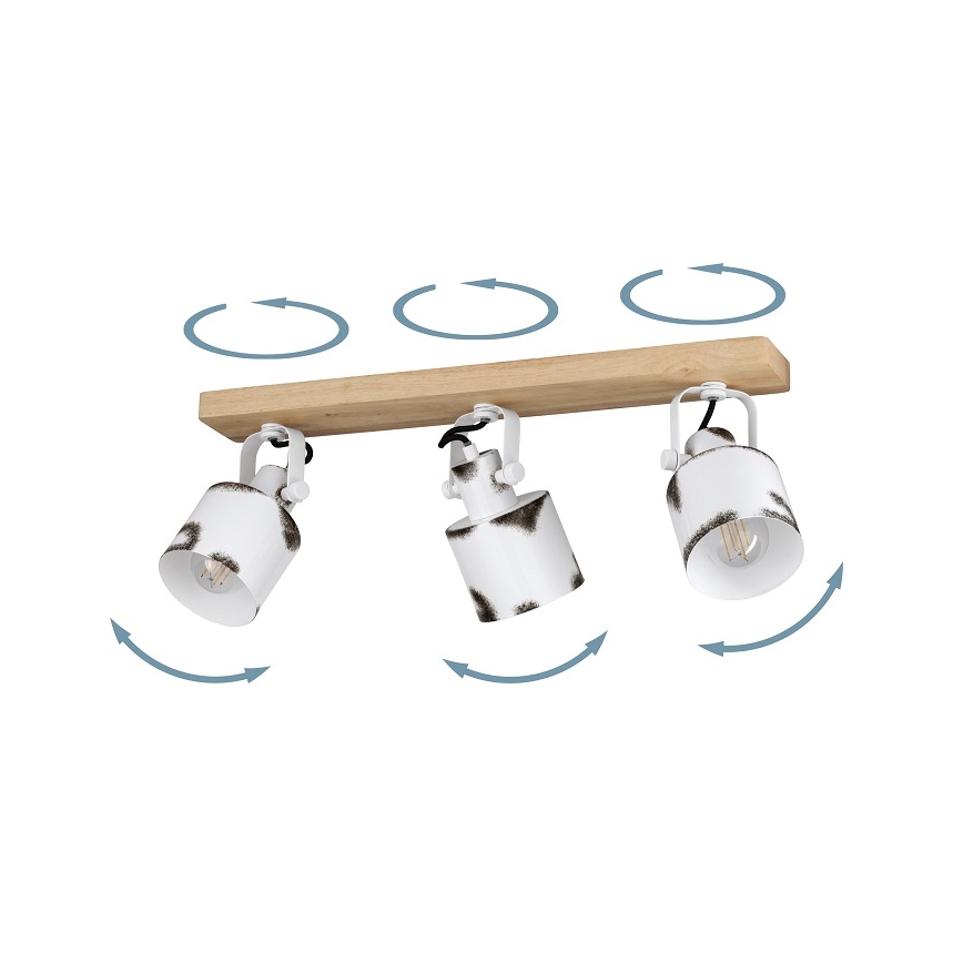 Eglo - Reflektorska lampa 3xE27/40W/230V