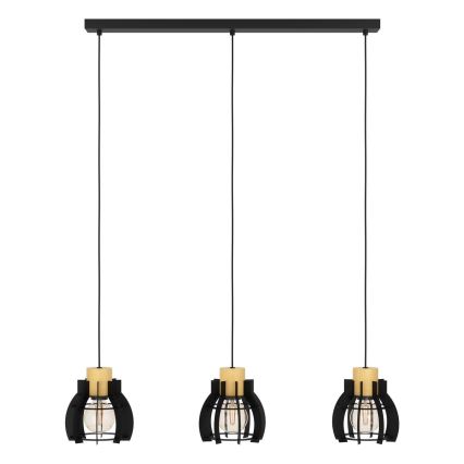 Eglo - Luster na sajli 3xE27/40W/230V