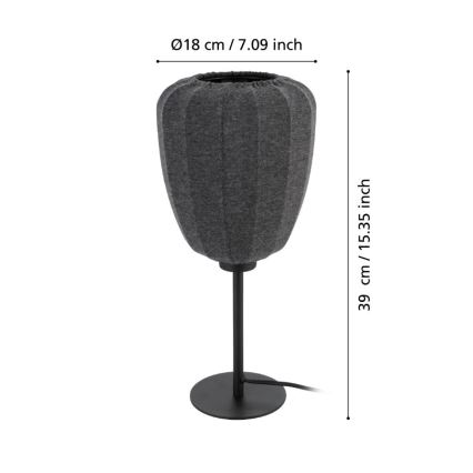 Eglo - Stona lampa 1xE27/40W/230V