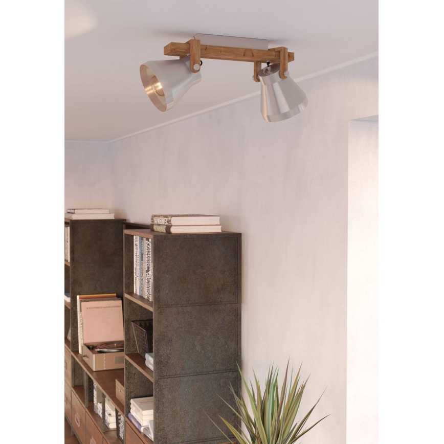 Eglo - Reflektorska lampa 2xE27/40W/230V