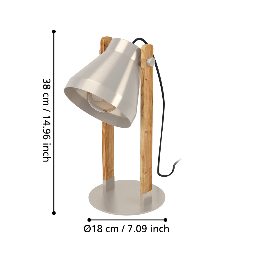 Eglo - Stona lampa 1xE27/40W/230V