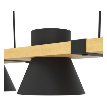 Eglo - Luster na sajli 3xE27/15W/230V