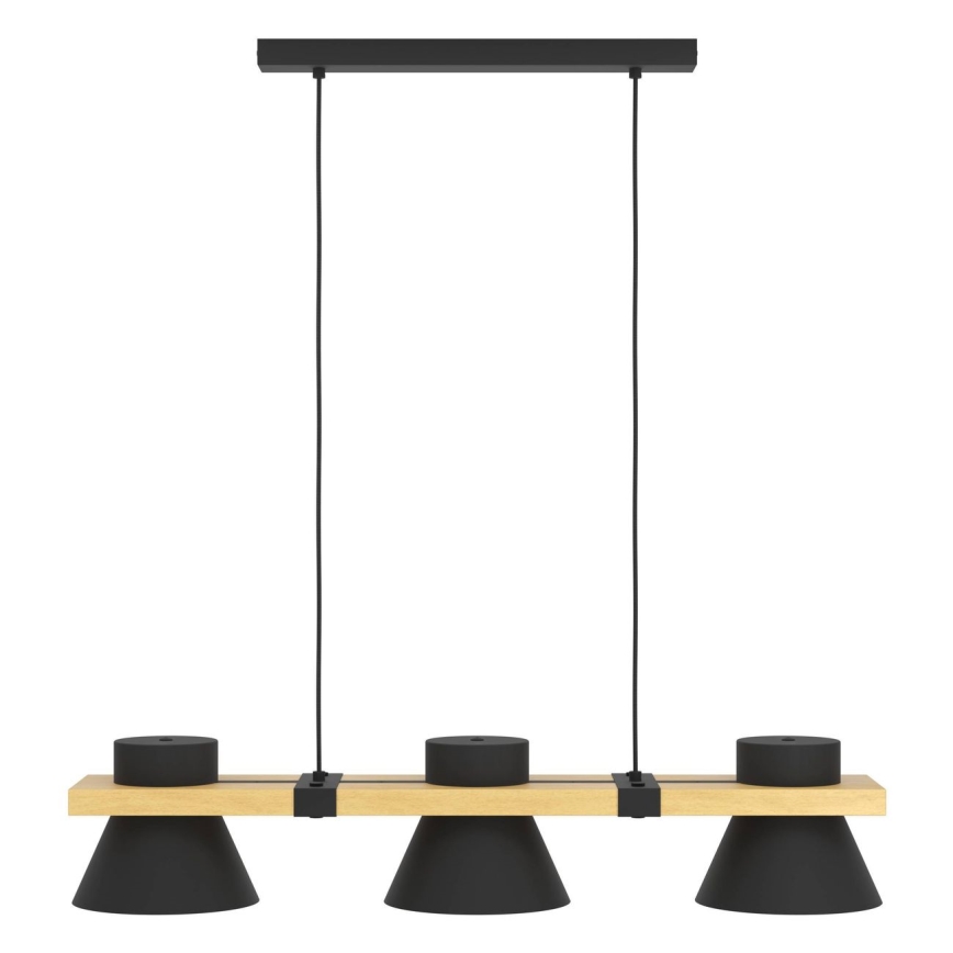 Eglo - Luster na sajli 3xE27/15W/230V