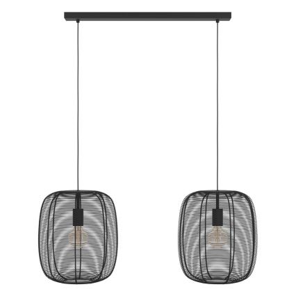 Eglo - Luster na sajli 2xE27/40W/230V